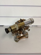 Vintage brass theodolite for sale  LOUGHTON