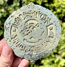 Ruston hornsby brass for sale  LEEK