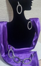 Set orecchini bracciale usato  Villafranca Sicula