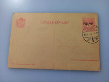 Intero postale sovrastampa usato  Borgo San Lorenzo