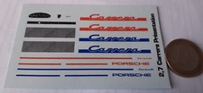 Decalcomanie decals porsche d'occasion  Lillers