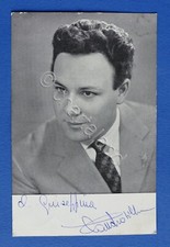 Autografo del cantante usato  Vimodrone