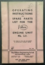Villiers motorcycle engine for sale  LEICESTER