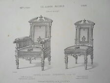 Fauteuil chaisse renaissance d'occasion  Pluvigner