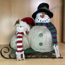 Snowmen iron sled for sale  Longview