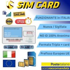 Sim card funzionante for sale  Shipping to Ireland