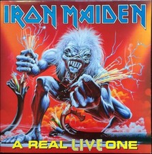 Usado, Iron Maiden / A Real Live One 1993 UK Original LP Vinyl EMI Records EMD 1042 comprar usado  Enviando para Brazil