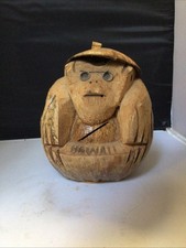 Hand carved coconut for sale  Pioneer
