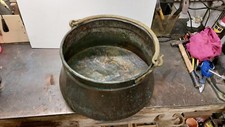 Antico grande paiolo usato  Vivaro Romano