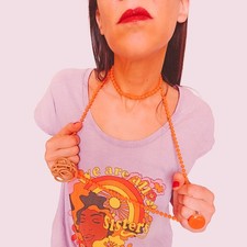 Sautoir vintage 1970s d'occasion  Bordeaux-
