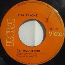 RITA PAVONE Ay Muchacho / Maria Luisa 7" 45rpm from PERU Pop comprar usado  Enviando para Brazil