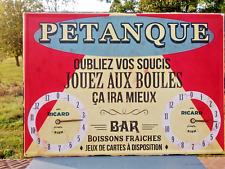 Plaque metal pétanque d'occasion  Danjoutin