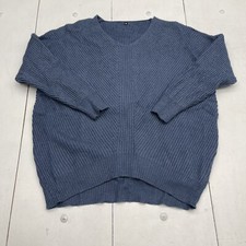 Blue knit rib for sale  Lees Summit