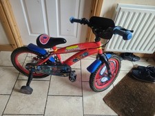 Child spiderman bike. for sale  ARMAGH