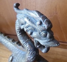 Vintage metal dragon for sale  UK