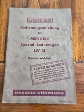 Mengele spezial ladewagen gebraucht kaufen  Gerlingen