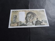 Billet 500 francs d'occasion  Saint-Jouan-des-Guérets
