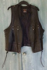 Gilet cuir manches d'occasion  Vence