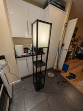 Wooden floor lamp for sale  LONDON