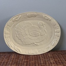 Beige ceramic turkey for sale  WINSFORD