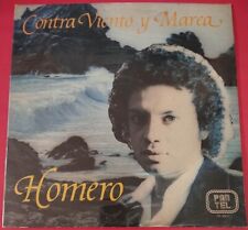 HOMERO "Contra Viento y Marea" latin pop ballad PERU LP Listen segunda mano  Embacar hacia Argentina