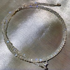 Kette regenbogen mondstein gebraucht kaufen  Heiligenhaus