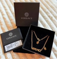 Versace gold logo for sale  South Burlington