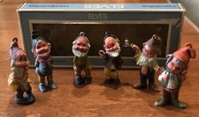 Estatuetas/ornamentos pintados à mão ELVES - Yorkshire Co. 3” de altura vintage, usado comprar usado  Enviando para Brazil
