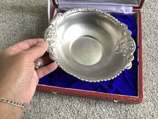 Vintage silver embossed for sale  DISS