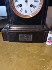 Slate mantle clock for sale  MANCHESTER