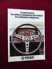 Catalogue prospectus auto  : VOLKSWAGEN passat  60cv  S75cv  TS 85cv comprar usado  Enviando para Brazil