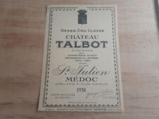 étiquette vin chateau d'occasion  Quimperlé