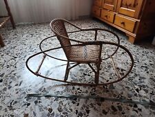 Sedia dondolo vintage usato  Taranto