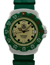 Tag Heuer 35mm Formula 1 Professional F1 relógio luminoso verde masculino ref: WA1212! comprar usado  Enviando para Brazil