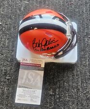 Mini capacete assinado por Bob Golic 3x inscrição Pro Bowl Cleveland Browns JSA comprar usado  Enviando para Brazil