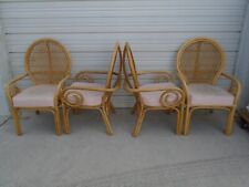 Bamboo chairs curly for sale  Sarasota