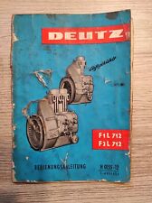 Rgdeutz f1l f2l gebraucht kaufen  Scheßlitz