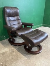 Ekornes stressless brown for sale  HOLSWORTHY