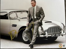 Foto autografada assinada por Daniel Craig Beckett James Bond 007 8x10 comprar usado  Enviando para Brazil