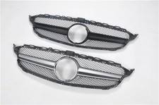 Grelha de para-choque dianteiro grade de malha para 2015-21 Mercedes Benz C180 C300 C250 C43 W205, usado comprar usado  Enviando para Brazil