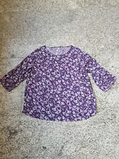 Bluse tunika lila gebraucht kaufen  Neustadt a.d.Waldnaab