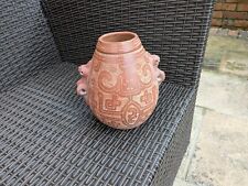 Terracotta vase engraved for sale  READING