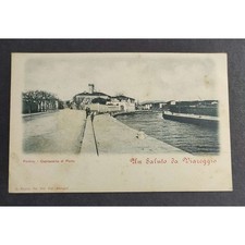 Cartolina viareggio fortino usato  Alessandria