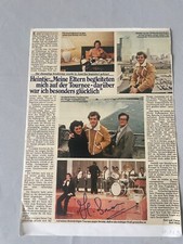 Heintje schlager signed gebraucht kaufen  Berlin