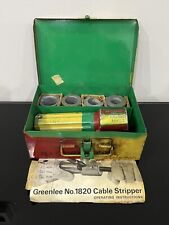 Greenlee tools 1820 for sale  Schiller Park