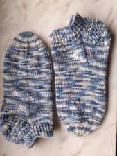 Sneaker wollsocken handgestric gebraucht kaufen  Bad Ems