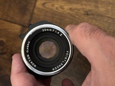 Voigtlander nokton 35mm for sale  NOTTINGHAM