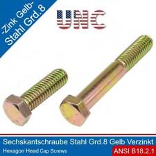 Sechskantschraube 5/16-18 UNC Stahl Grade 8 Gelb Verzinkt | comprar usado  Enviando para Brazil