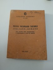 1941 piccolo vocabolario usato  Foggia