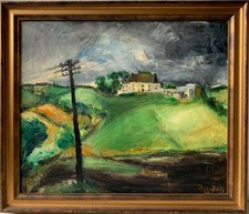 ölbild 1979 landschaft gebraucht kaufen  Graal-Müritz, Seeheilbad